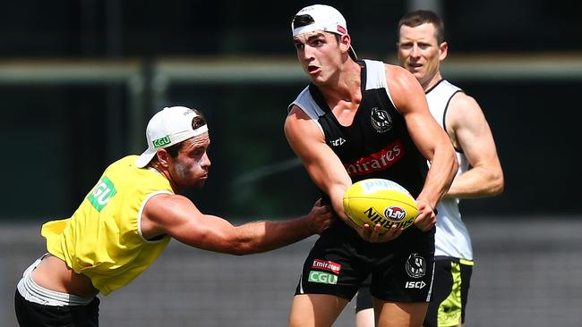 Brayden Maynard is desperate to spend more time in the midfield. Picture: Michael Dodge/Getty Images