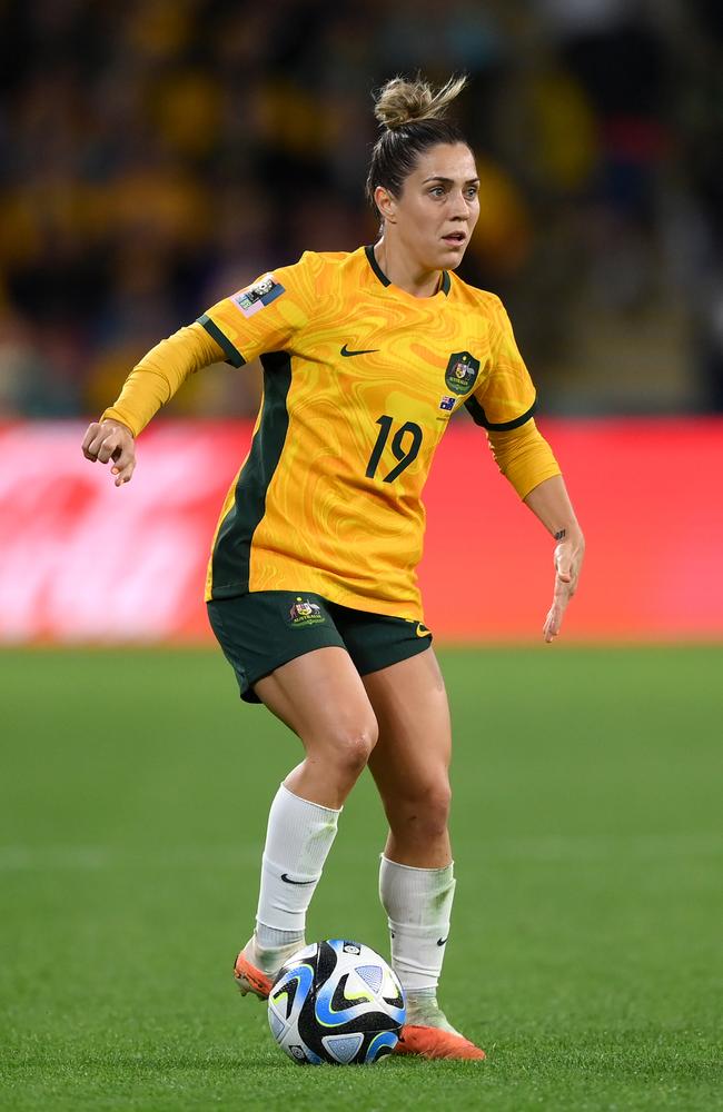 A commentary storm surrounded Matildas star Katrina Gorry earlier this week. (Photo by Justin Setterfield/Getty Images)