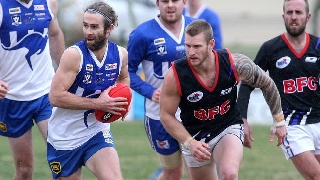 Sunbury Kangaroos and Broadford have both departed the RDFL. Picture: Hamish Blair