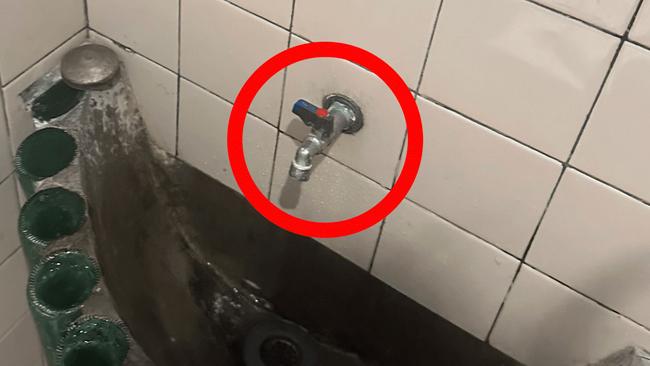 6. The inventive plumbingNot saying they're all like this, but this tap in my Padang hotel room made me chuckle. Weird, but effective. 
