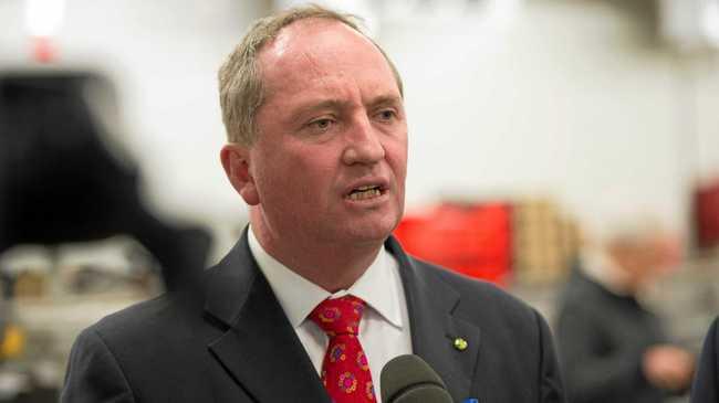 Barnaby Joyce. Picture: Trevor Veale