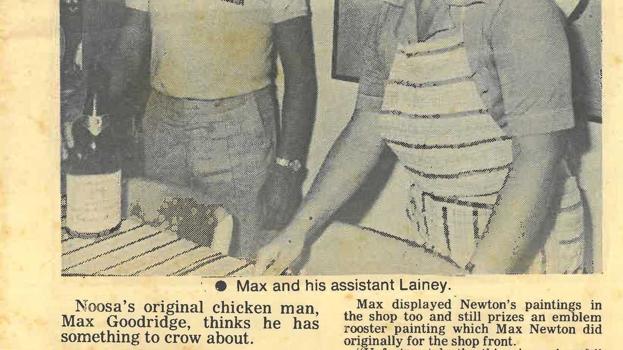 Max Goodridge made the Noosa News in 1980. Picture: contributed