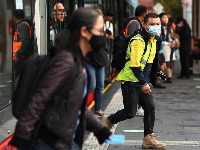 Contract tracers have been critical in managing NSW’s outbreak, mapping every movement of infected persons. Picture: Getty