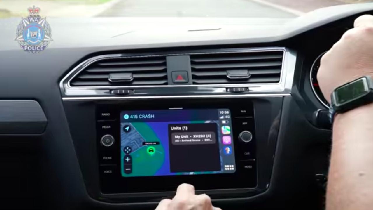 Western Australia Police are using Apple CarPlay to respond to emergencies.
