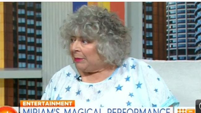 Miriam Margolyes, dream talk show guest (unless you’re Richard Wilkins).