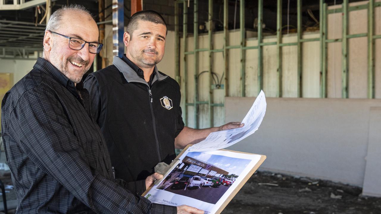 Range Meat Co owner Chris Donnelly (left) and store manager Kerry Brisbane are excited to bring a unique butchery and dining experience to Toowoomba next month at The Range Shopping Centre, Tuesday, August 16, 2022. Picture: Kevin Farmer