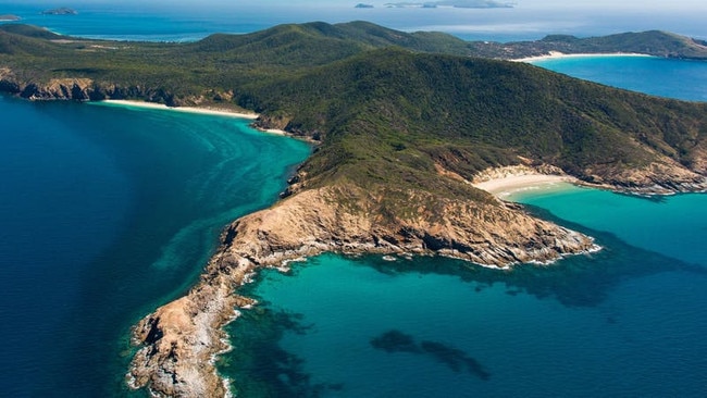 The picturesque Great Keppel Island off the Capricorn Coast.