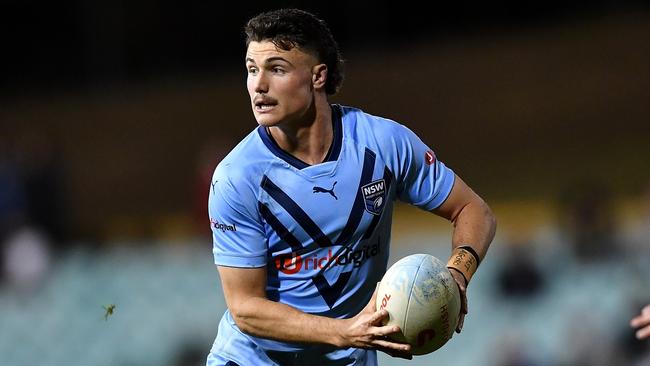 Young Storm half Jonah Pezet has become hot property. Picture: NRL Photos