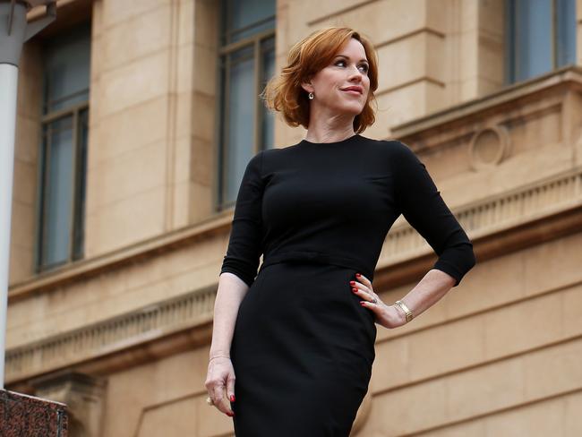 Molly Ringwald has been praised for airing her concerns about The Breakfast Club. Picture: Supplied