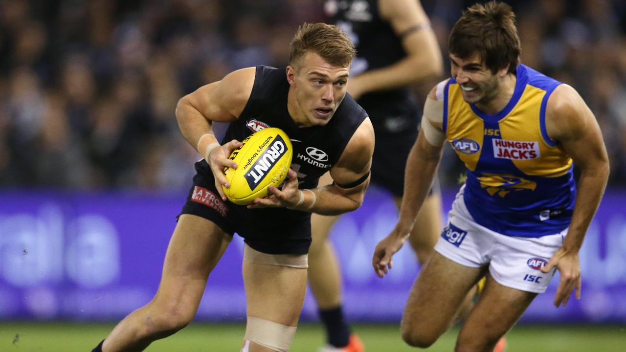 Carlton star Patrick Cripps. Picture: Michael Klein