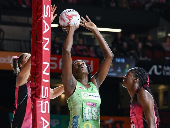Jhaniele Fowler-Nembhard moved closer to the 9000-goal mark. Picture: Getty Images