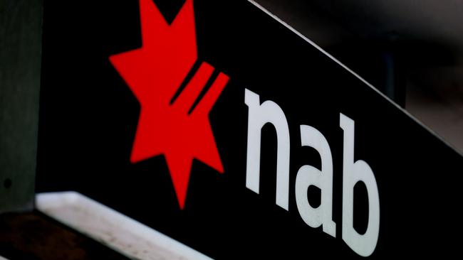 NAB is keeping close tabs on how its business and mortgage customers are faring as rates continue their march higher and investors expect loan losses to increase. Picture: NCA NewsWire / Kelly Barnes