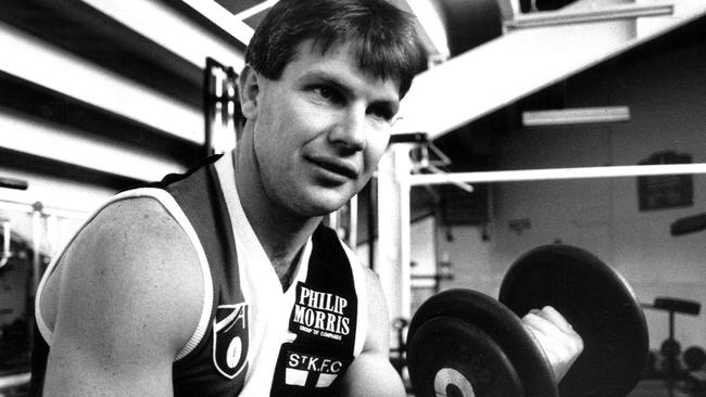 Danny Frawley in his St Kilda days.