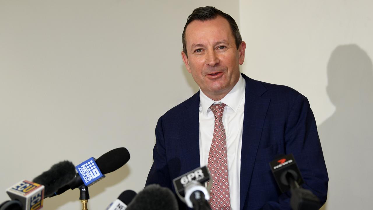 Mark McGowan has remained firm on keeping the WA border closed. Picture: NCA NewsWire / Sharon Smith