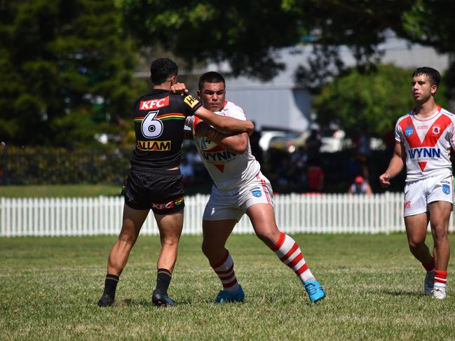 Jacob Halangahu in the Harold Matthews Cup. Picture: Sean Teuma/NewsLocal