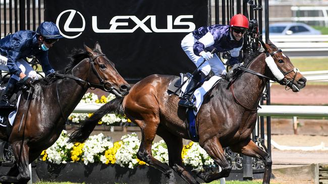 The 15 overseas Melbourne Cup entries includes last year’s winner Twilight Payment. Picture: Racing Photos via Getty Images