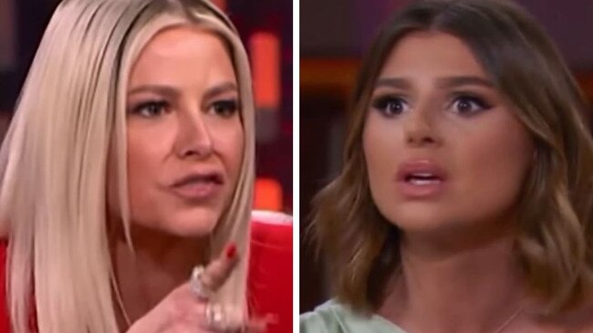 Ariana Madix explodes at Raquel Leviss at ‘Pump Rules’ reunion. Picture: Bravo