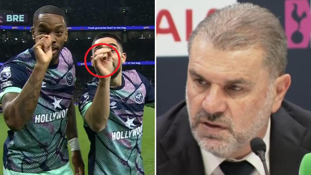 Ange Postecoglou wasn’t a fan of both teams’ antics.