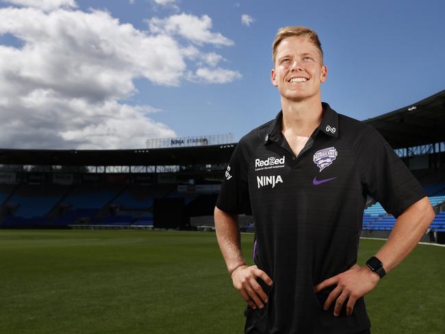 Hurricanes captain Nathan Ellis.  Hobart Hurricanes BBL season launch.  Picture: Nikki Davis-Jones