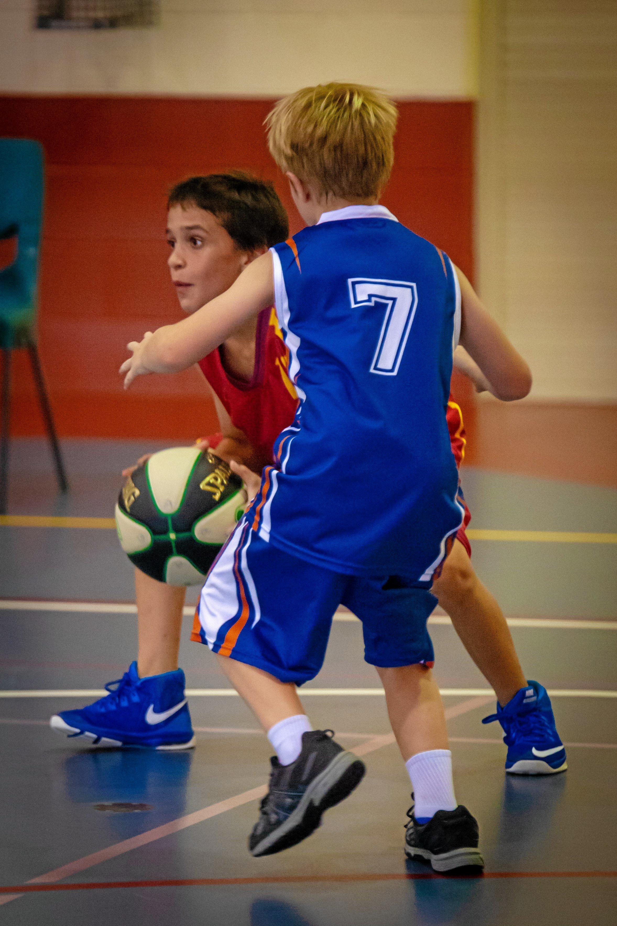 Benjamin Hinds looks to pass away from defender, Jed Hempsall. Picture: Miguel Galy