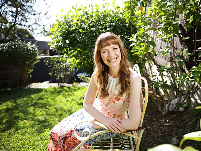 9/5/18 Mosman film and TV composer Angela Little at her home in Mosman. Picture: Adam Yip / Manly Daily