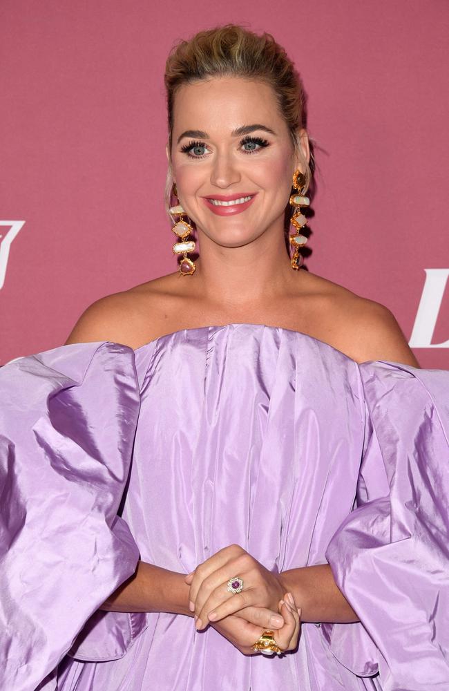 Katy Perry and Billie Eilish almost worked together — but Perry was initially uninspired by Eilish’s first song. Picture: Robyn Beck / AFP.