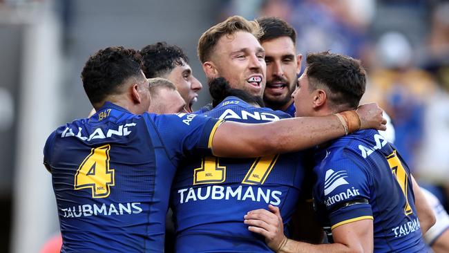 Cartwright scored twice against the Bulldogs last week. Picture: Brendon Thorne/Getty Images