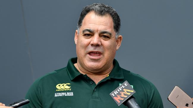 Kangaroos coach Mal Meninga. Picture: AAP Image/Darren England