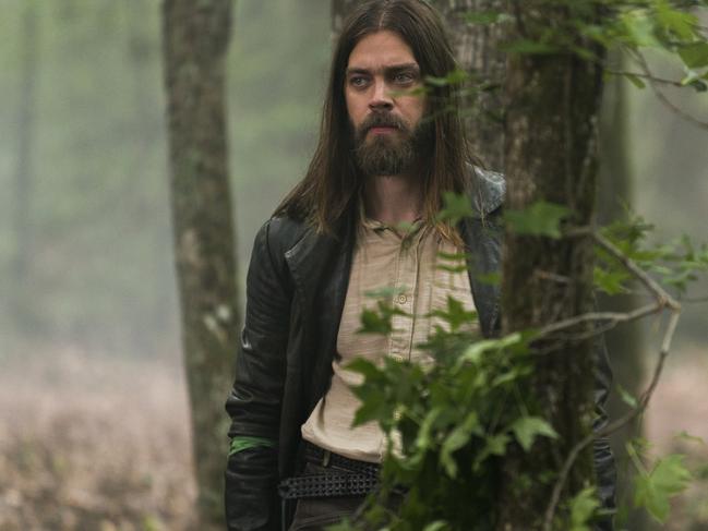 Tom Payne as Paul 'Jesus' Rovia - The Walking Dead _ Season 8, Episode 3 - Photo Credit: Gene Page/AMC