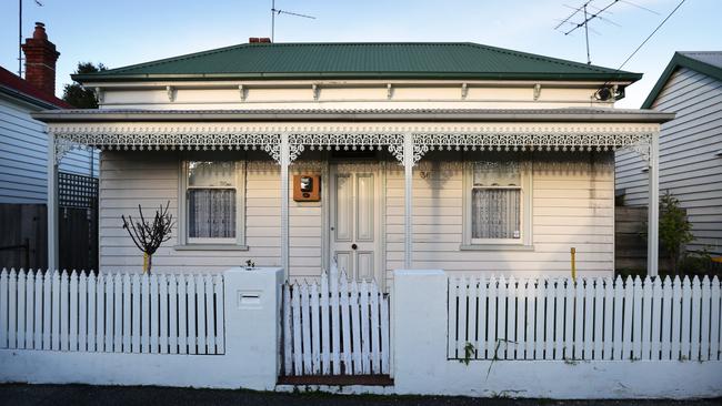 The house in Abbotsford, Melbourne, formerly owned by Julia Gillard.