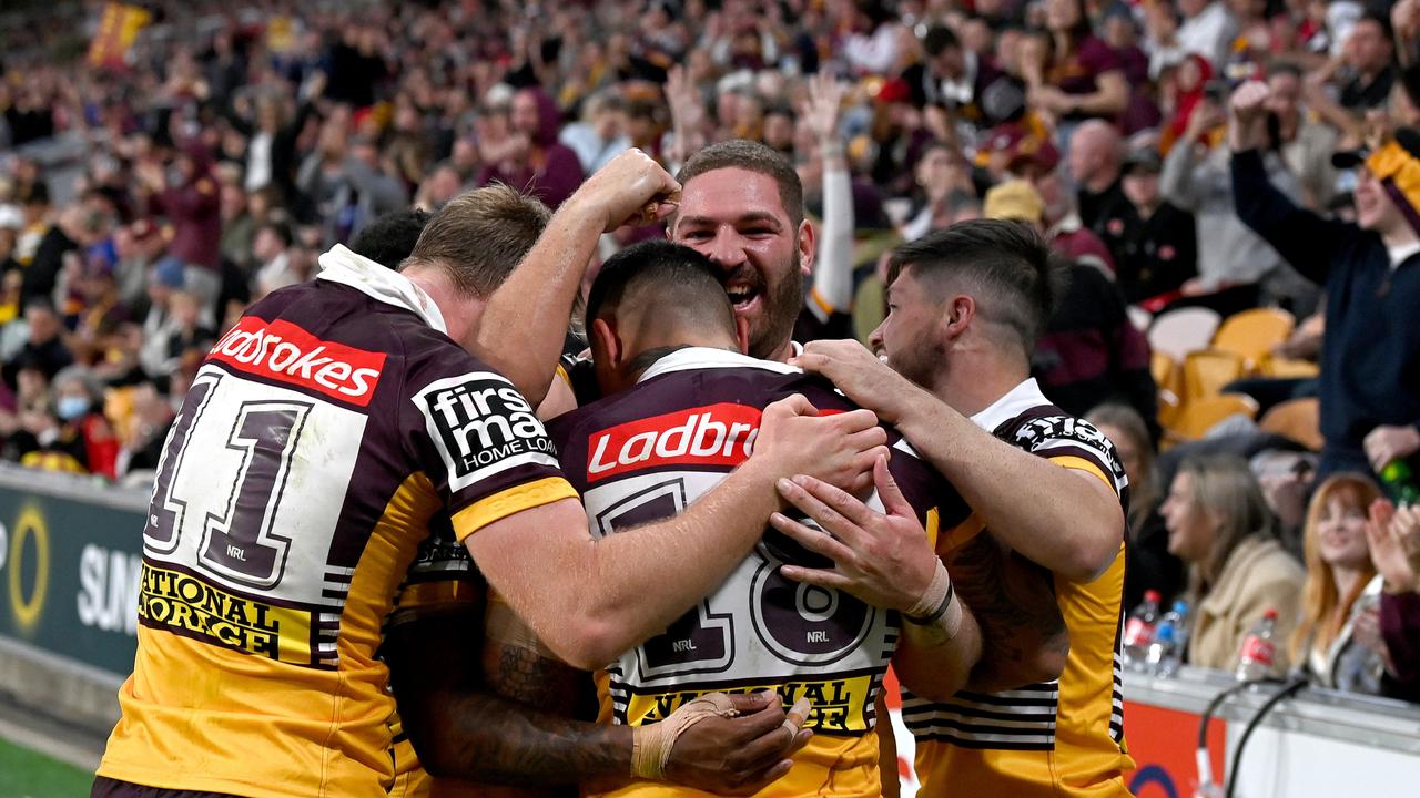 Renouf says he began to believe Broncos were a contender after their win over the Dragons in Round 17. Picture: Getty Images.