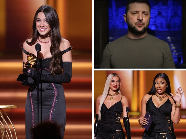 ‘Tell the truth’: Zelensky stuns Grammys