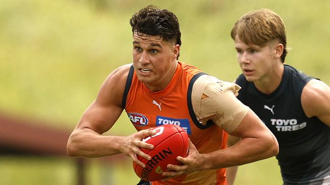 The Giants say Finn Callaghan is ready to explode. Picture: Phil Hillyard