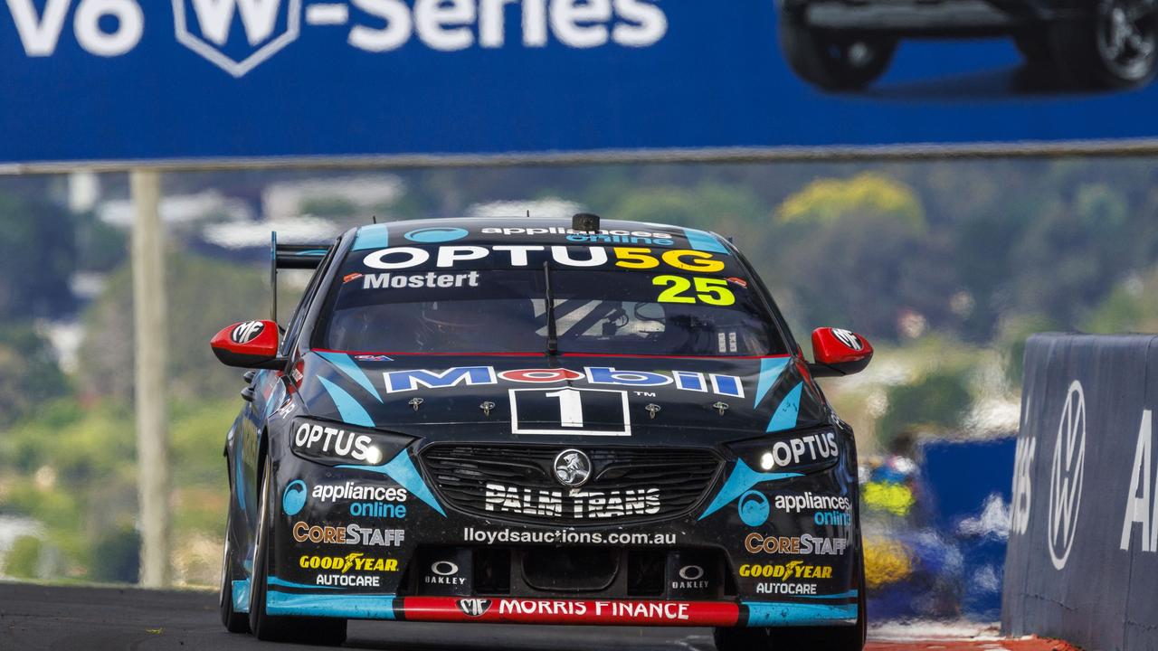 Chaz Mostert and Lee Holdsworth win the Repco Bathurst 1000.