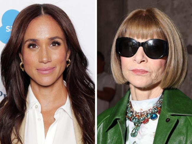 Meghan Markle and Anna Wintour.