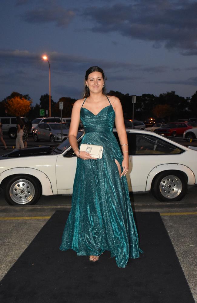 Students at the 2024 Chancellor State College formal.