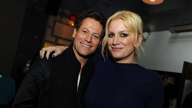 Alice Evans and Ioan Gruffudd attend a movie premiere together in 2011. Picture: Kevin Winter/Getty Images