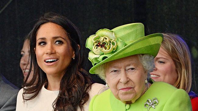 That the palace or the British people would accept the young Sussexes as representatives of the Crown is nigh-on impossible to swallow. Picture: Jim Clarke/AFP