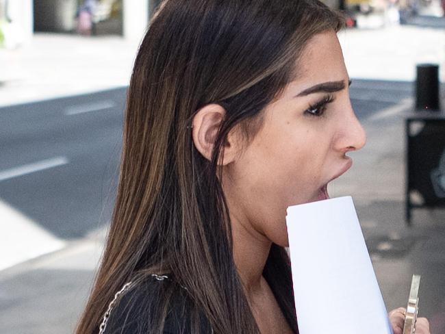 SYDNEY, AUSTRALIA - NewsWire Photos 29 November, 2022: Faridh Zangourzadeh, 19, leaves the Downing Centre Local Court after being sentenced for cocaine supply. the Downing Centre Local Court in Sydney  Picture: NCA NewsWire / Flavio Brancaleone