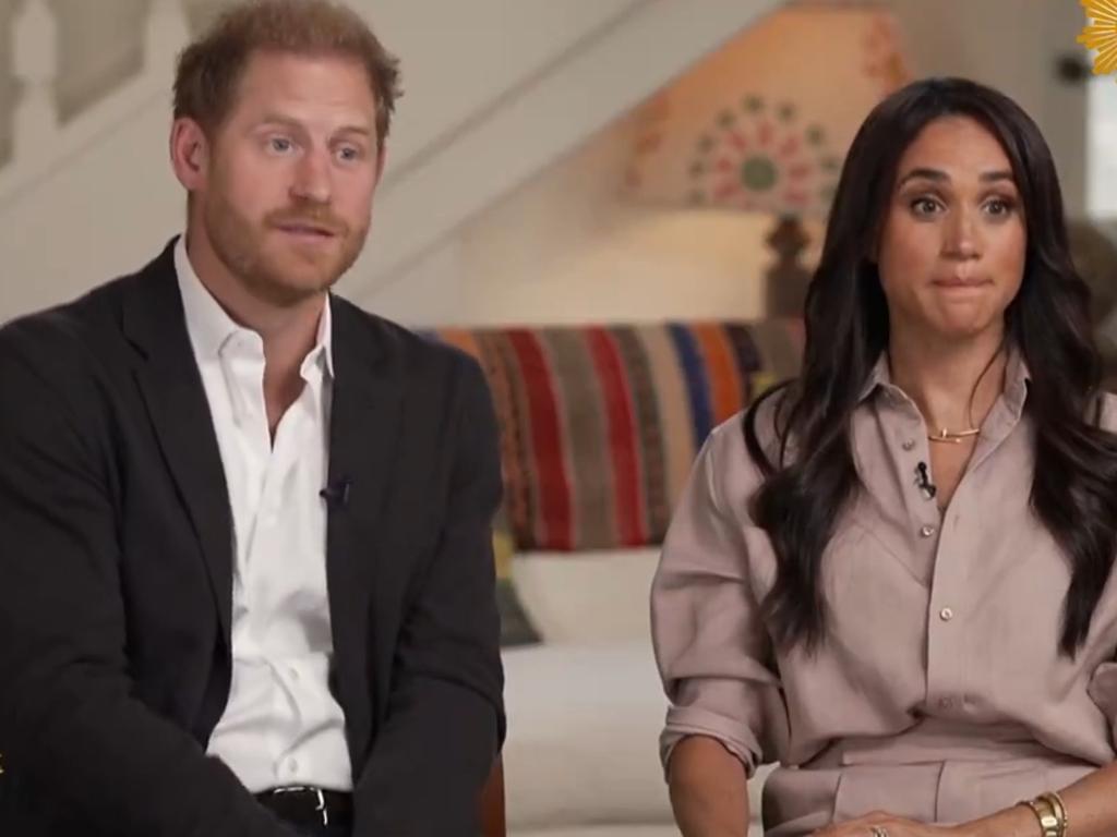 Harry and Meghan are set to embark on their “faux” royal tour of Colombia this week. Picture: CBS Sunday Morning