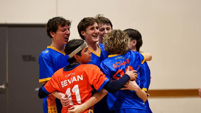 Volleyball SA young guns Cooper Bevan and Ben Adams. Picture: Volleyball SA