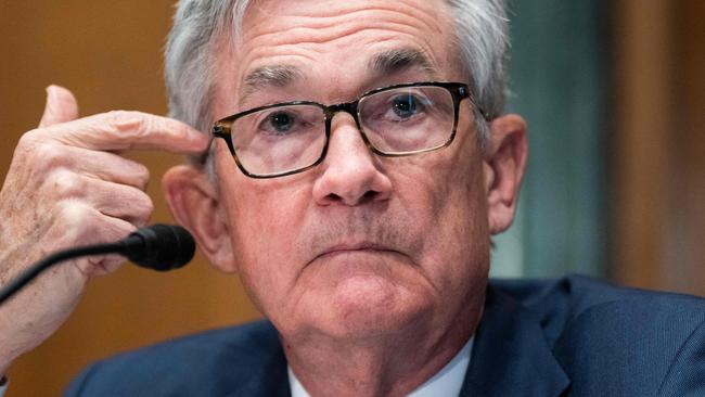 US Federal Reserve Chairman, Jerome Powell, testifies before the House Financial Services Committee on "The Semiannual Monetary Policy Report to the Congress," in Washington, DC, on March 3, 2022. (Photo by Tom Williams / POOL / AFP)