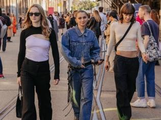 Double denim to micro minis: the best street style from Afterpay Australian Fashion Week 2023