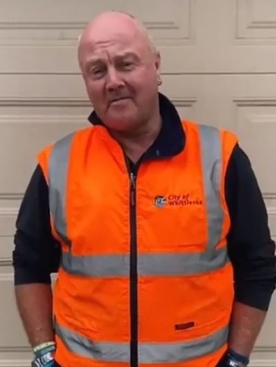 Keith is a hard worker at the local council. Picture: Instagram