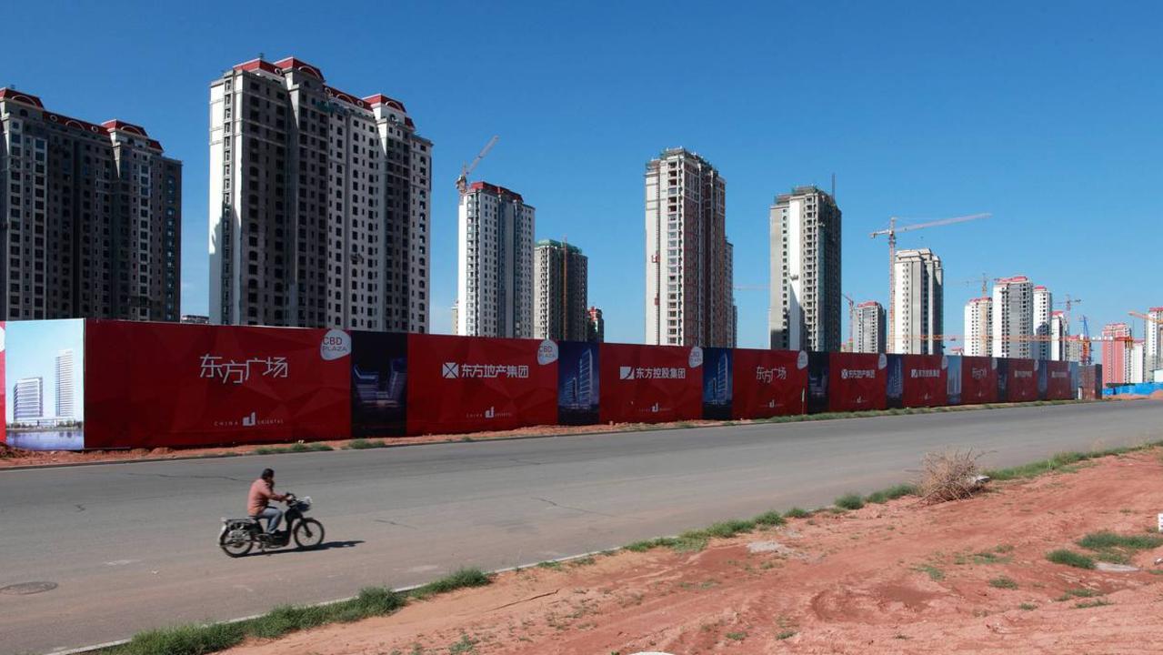 Virtually empty apartments in the new Kangbashi area in 2011. Picture: Corbis/Getty