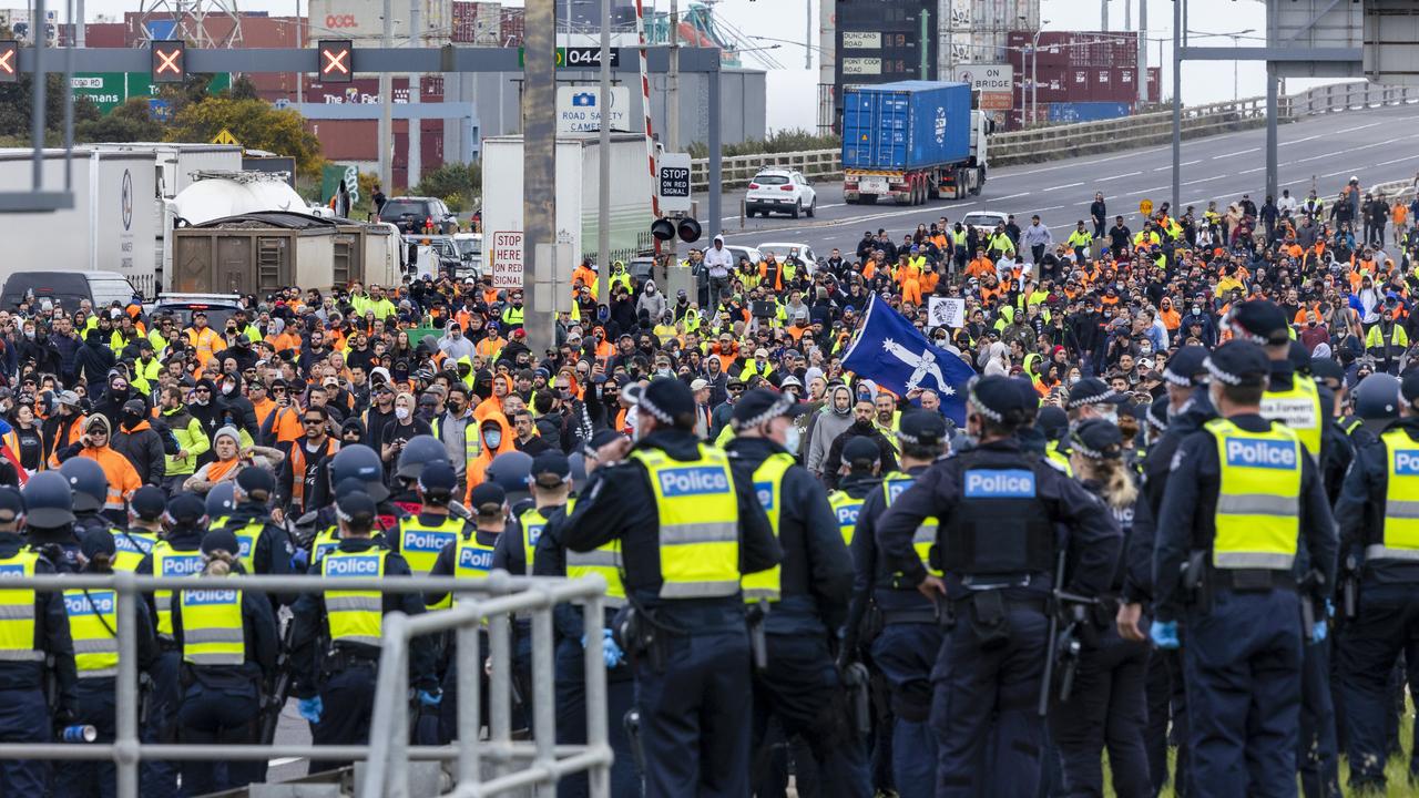 Victoria Police Prepare For More Tradie Protests On Wednesday | Daily ...