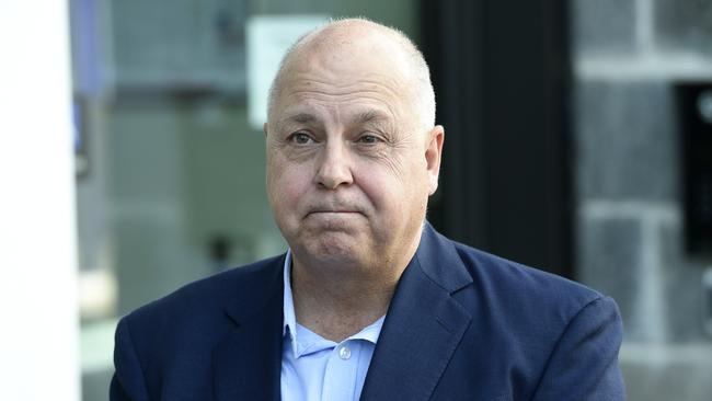 Victorian Treasurer Tim Pallas is confident the government can drive debt down, though no concrete details were provided. Picture: Andrew Henshaw