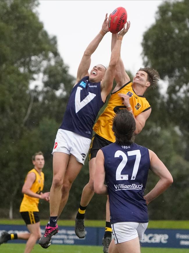 VAFA Big V game against Perth Football League. MenÃ¢â&#130;¬â&#132;¢s game. Victorian player Charlie MacIsaac. Picture: Valeriu Campan