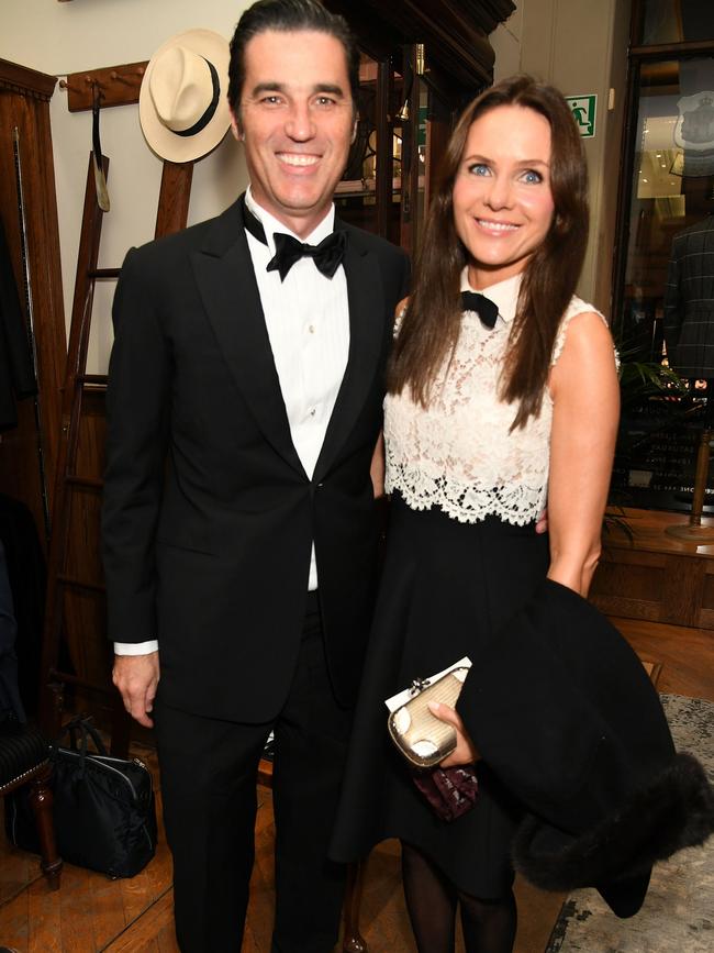 Greg Coffey and Ania Coffey at an event in London in 2016. Picture: Richard Young/Shutterstock
