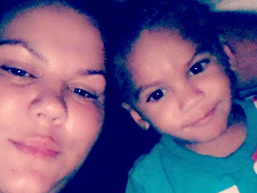 Samantha Rowlands posted a photo of her and her son Jone following his tragic death.